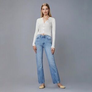NWT DL1961 Emilie Straight Vintage High Rise Ankle Jeans